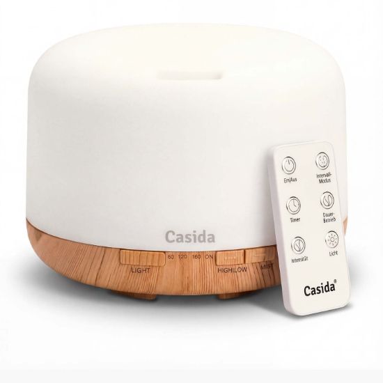 صورة Aroma Diffuser 500 ml with Remote Control & LED Light